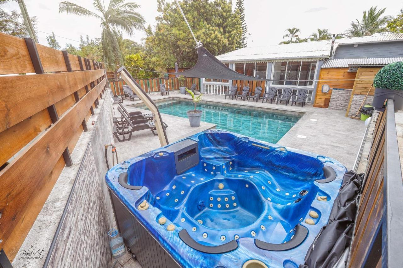 L'Avocat 1 Avec Piscine Chauffee Et Jacuzzi A Partager Villa เลอ ตอมปง ภายนอก รูปภาพ